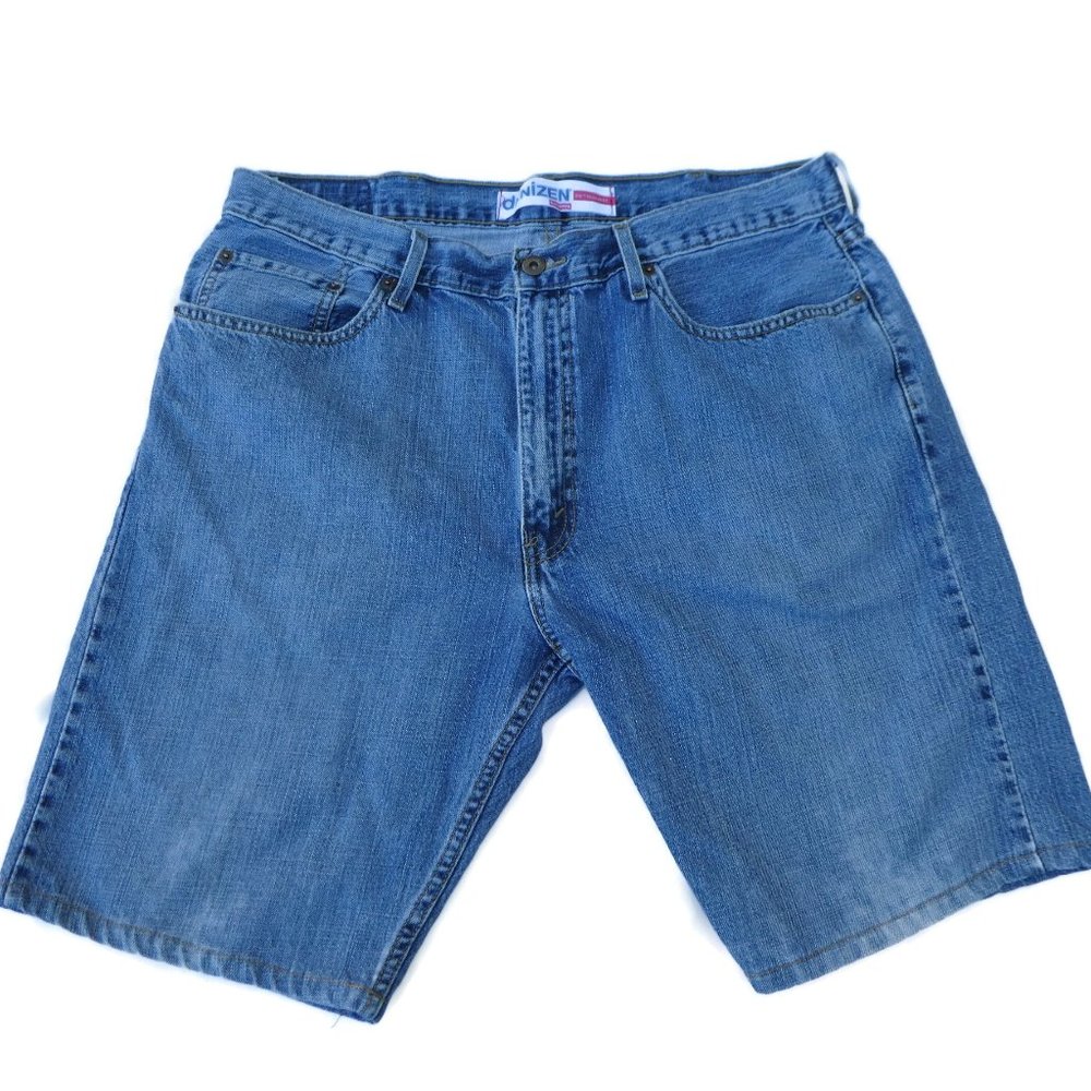 38x10 Denizen Levis Shorts Denim Jean Blue Medium Wash Cotton 236 Regular Fit